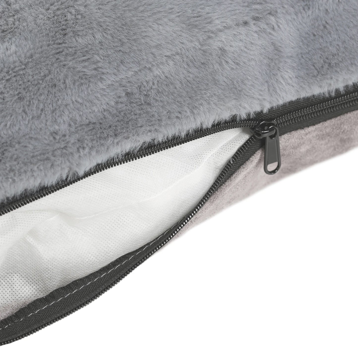 Dog Car Seat Protector Travel Anti-Slip Pet Booster Seat with Storage Pockets and Safety Leash Car Carrier Bed Hold 14kg