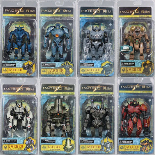 Bandai Pacific Rim Mecha Action Figure Toys NECA Horizon Warrior Cherno Alpha Figurine 18cm Figuras Anime Collection Model Gift
