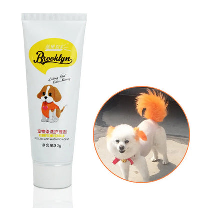 Dog Hair Dye Safely Grooming Lightweight Pet Care Professional Hair Dye Coloring