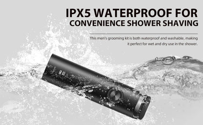 Sejoy Electric Hair Clippers Nose Hair Trimmer For Man Ears Cordless Men's Beard Trimmer Kit 8 in 1