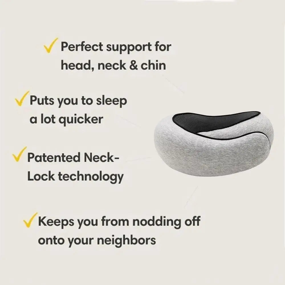 Neck Support Pillow Flight Travel Neck Pillow Comfortable Head Cushion Support Neck Pillow Accessories For Sleep Rest Airplane