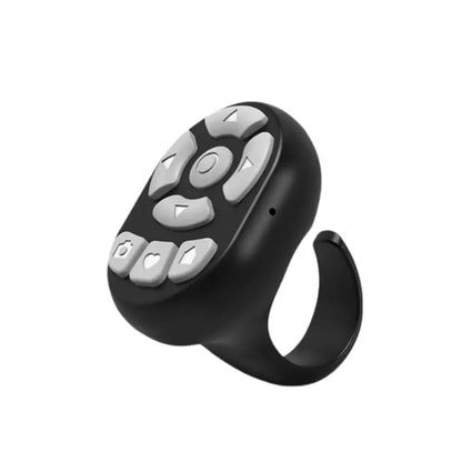 Multi-function Bluetooth Ring Remote Control Portable Fingertip Selfie Video Controller Automatic Page Turner Browsing For Phone