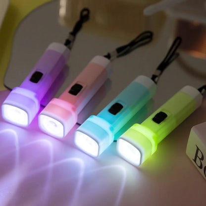 12/24 Pcs LED Mini Flashlight Kids Birthday Party Wedding Party Guest Gift Halloween Christmas Carnival Party Favor Decoration