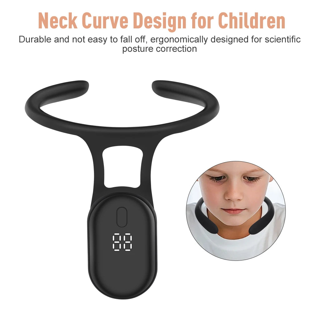 Smart Posture Trainer Back Straightener with Vibration Reminder for Adults Kids Real-Time Monitoring Wearable Sensor