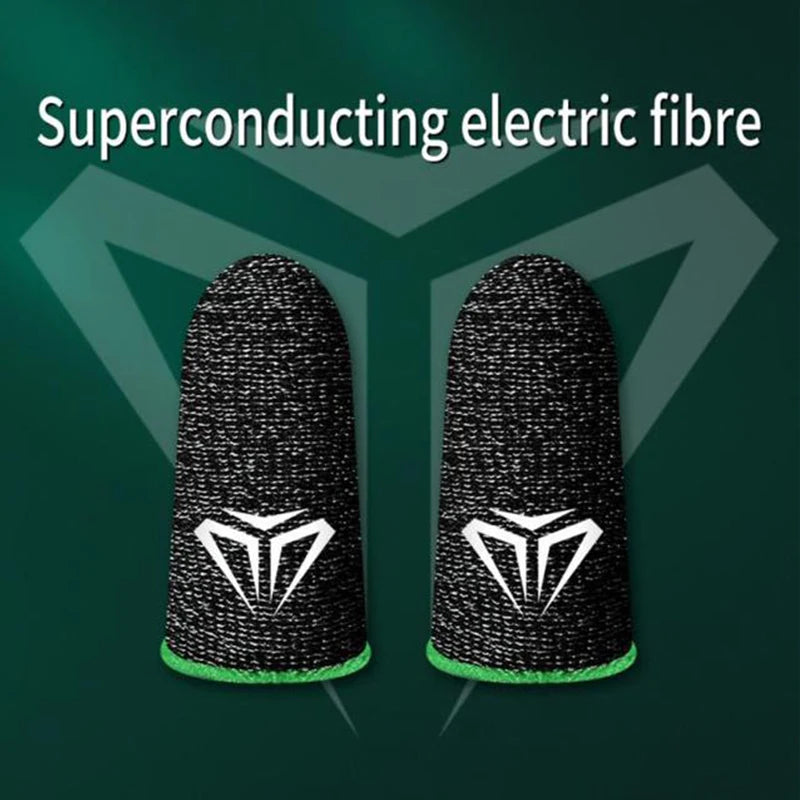Moble Game Finger Sleeve for PUBG Game Breathable Thumb Gloves Controller Touch Screen Fingertips Anti Slip Gloves Finger Sleeve
