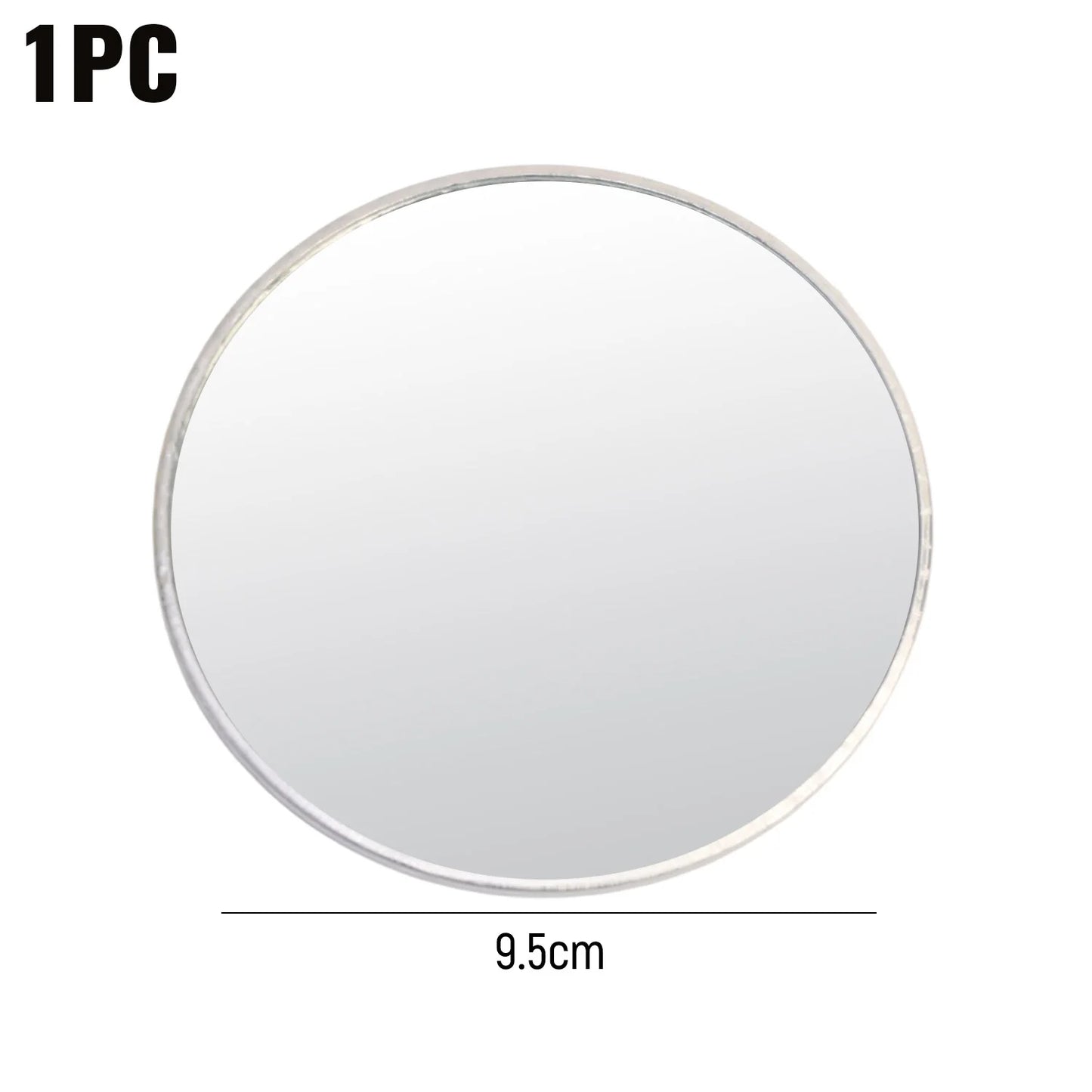 7.5cm/9.5cm Mini Hand-held Selfie Convex Mirror Travel Trip Pocket Selfie Mirror TikTok INS Fashion Mirrors for Traveling Alone