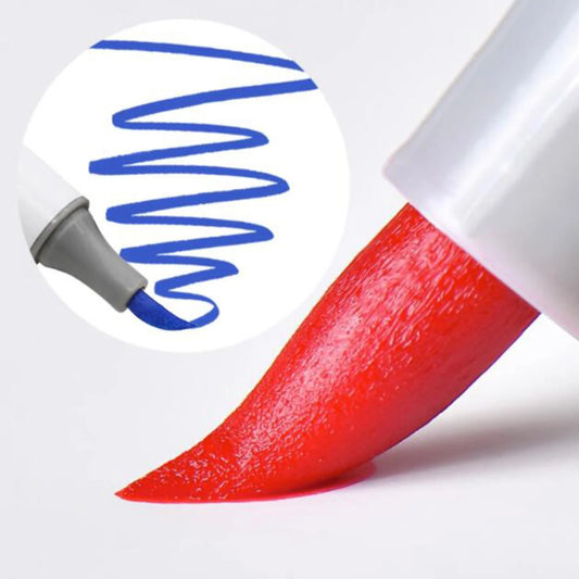 Markers 30/40/80Colors Soft Brush Markers Pen Water Based Drawing Markers Set For Manga Animation  Supplies Uni marcadores