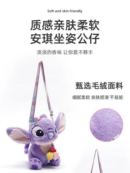 Genuine Disney Stitch 25-30CM Plush Toy Anime Lilo & Stitch Stuffed Toys Kawaii Cartoon Cute Pillow Doll Toys Kids Birthday Gift