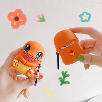 Cute Cartoon Eevee Squirtle Bulbasaur For Airpods 1 2 3 Pro Pro 2 Case Silicone Earphone Case Accessories Cover