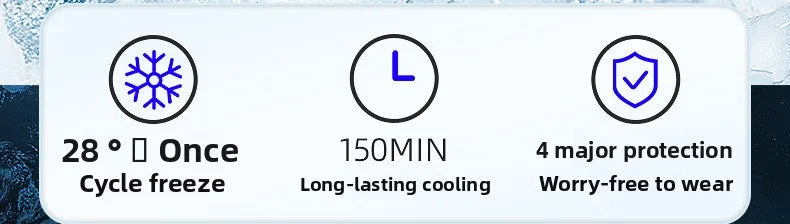 Summer Cooling Ice Circle Prevent Heatstroke Cooling PCM Ice Cushion Reusable Neck Cooler ﻿Outdoor Sports Travel Cooling Ring