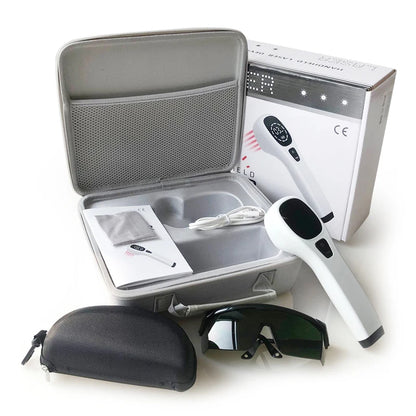 Cold Laser Therapy Device 4x808nm Infrared Light Therapy Pain Relief Device for Joint&Muscle&Back Reliever with Free Goggles