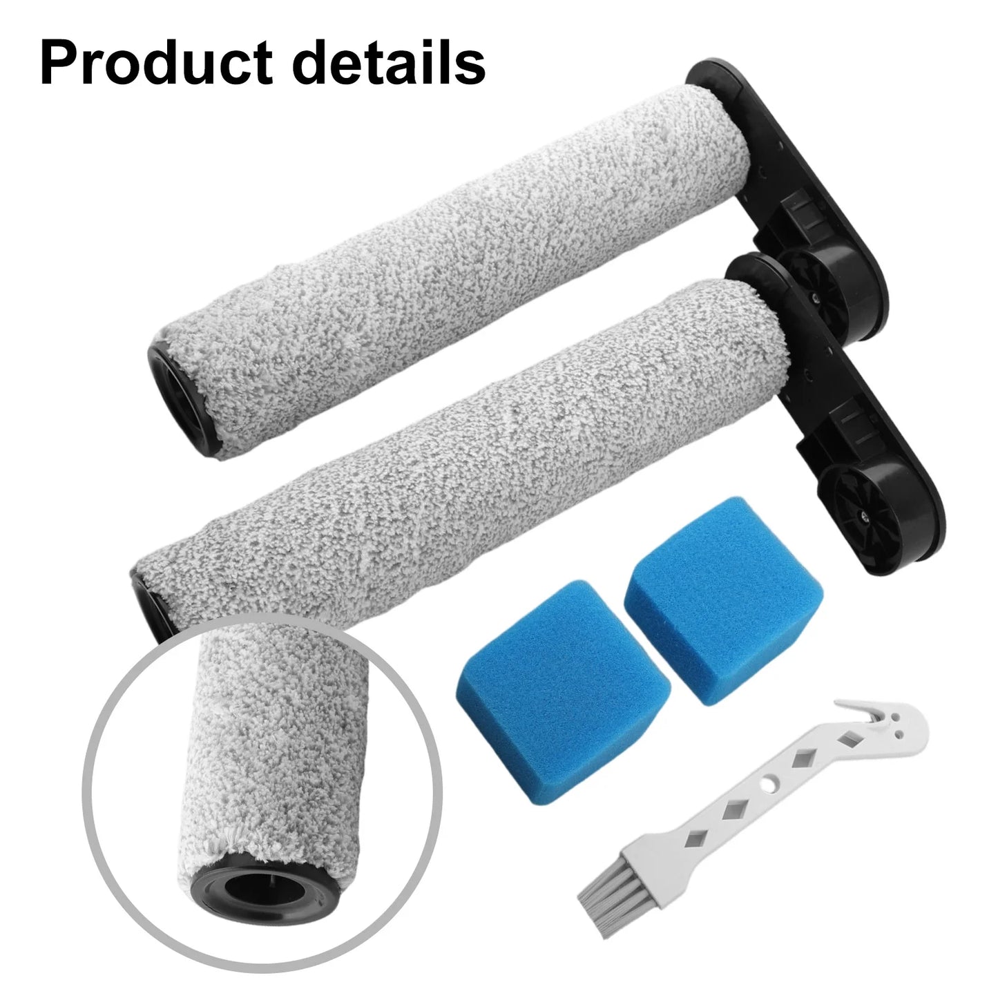 For Eureka NEW430 For JONR ED12 Sponge Brush Roller Cleaning Brush Sweeping Machine Household Appliance Accessories