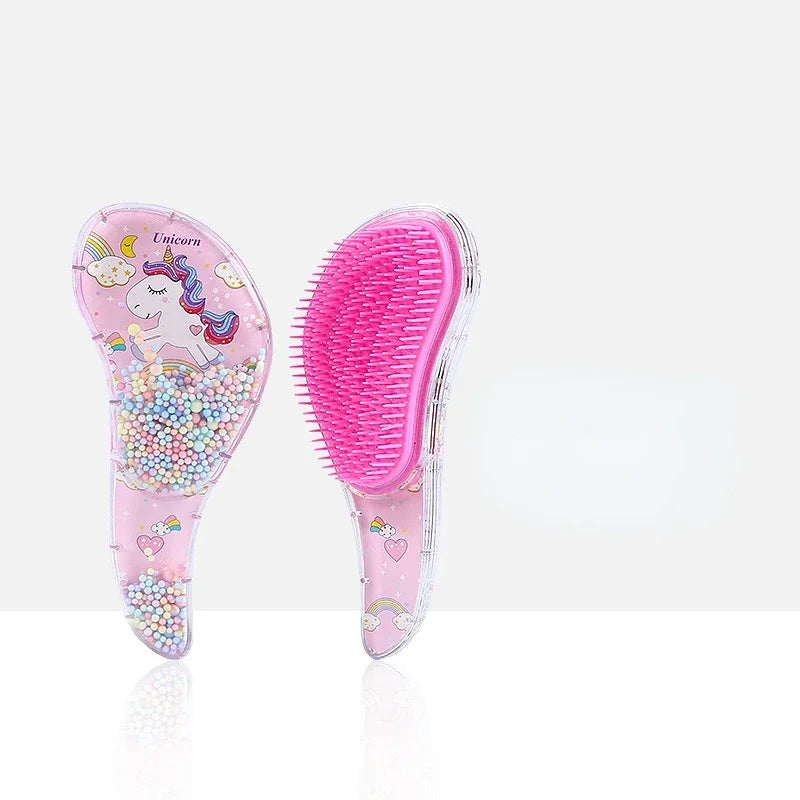 New Star Magic Combs Anti-static Massage Unicorn Hair Brushes Tangle Detangle Shower Massage Hair Brush Comb Salon Styling Tools