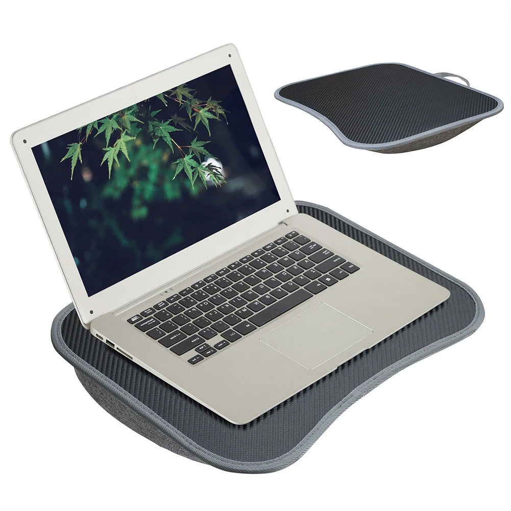 Laptop Lap Desk with Soft Pillow Cushion Portable Laptop Desk Writing Padded Tray for Home & Office