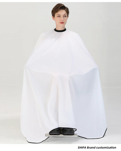 Plus Salon Professional Haircut Shawl Snap Waterproof Hairdresser Hairdressing Apron Barber Hair Cutting Dye Hair Styling Capes