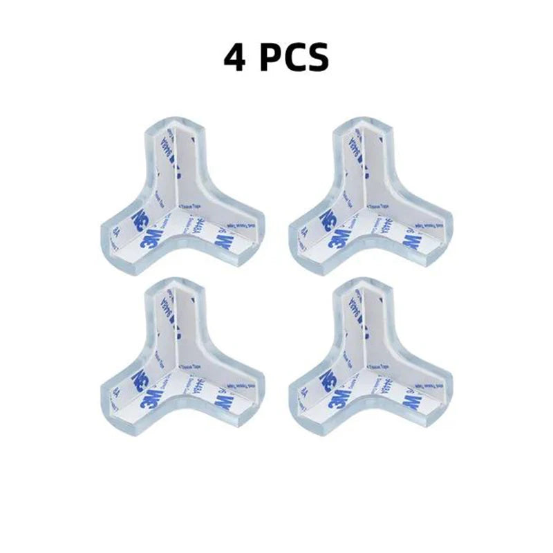 Baby Safety Corner Protectors - Premium Silicone Table Edge Guards (12 Pack)