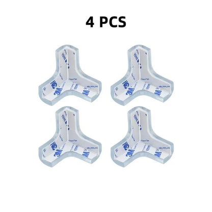 Baby Safety Corner Protectors - Premium Silicone Table Edge Guards (12 Pack)