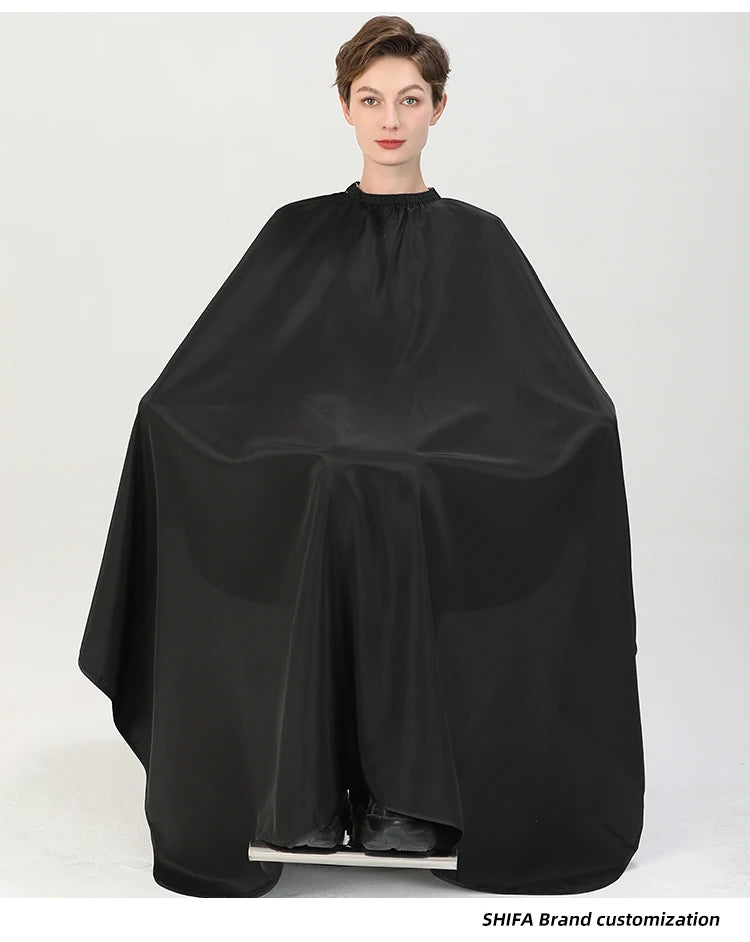 Plus Salon Professional Haircut Shawl Snap Waterproof Hairdresser Hairdressing Apron Barber Hair Cutting Dye Hair Styling Capes
