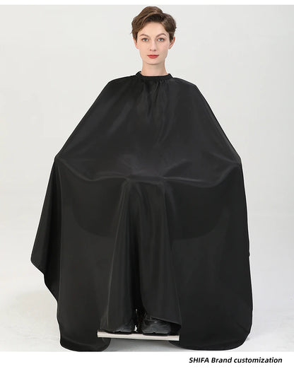 Plus Salon Professional Haircut Shawl Snap Waterproof Hairdresser Hairdressing Apron Barber Hair Cutting Dye Hair Styling Capes