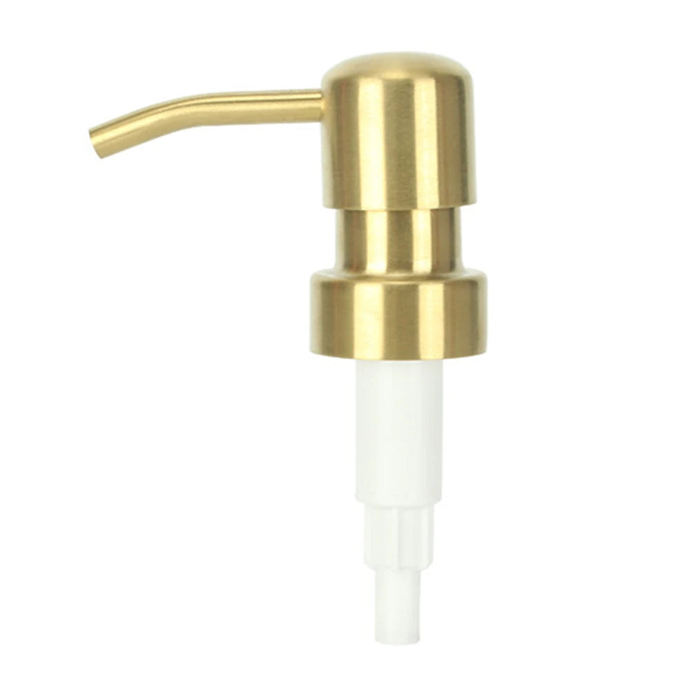 Soap Dispenser Liquid Soap Dispenser Pump Lotion Pump Head Stainless-Steel Soap Pump Soap Dispenser Bathrooms Accessory