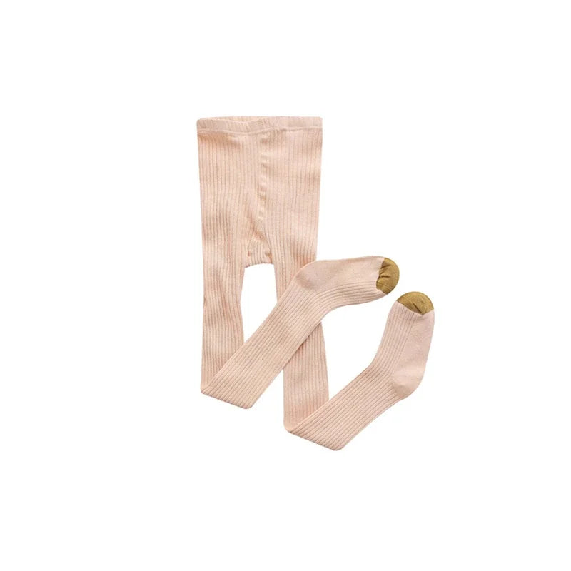 Girls Cotton Tights - Warm Winter Pantyhose for Kids Ages 1-8 Years | Premium Baby Stockings