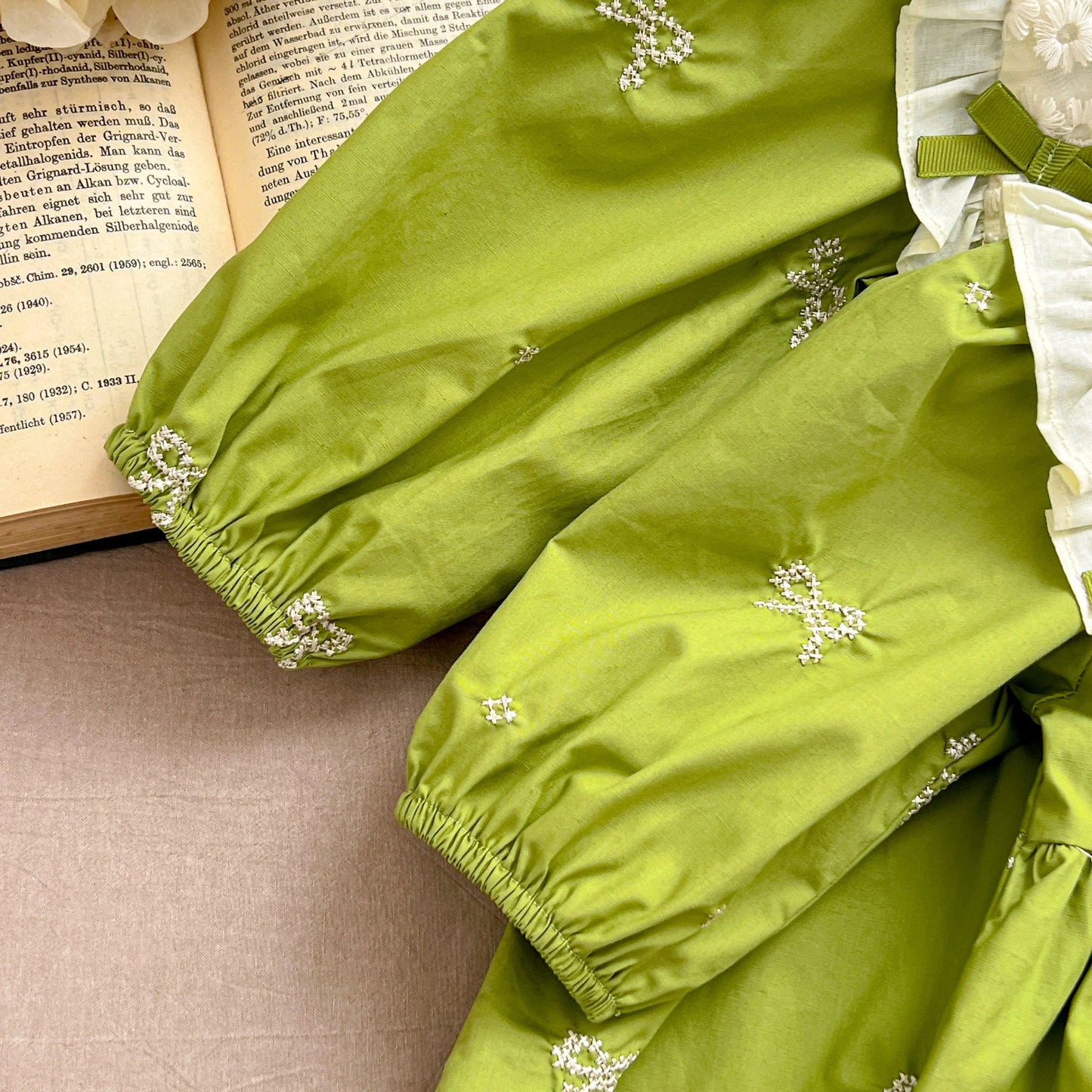 Autumn 0-6Yrs Girls Princess Dress Baby Girl Clothes Clothes Butterfly Collar Baby Girl One Piece Clothes Embroidery Kids Dress