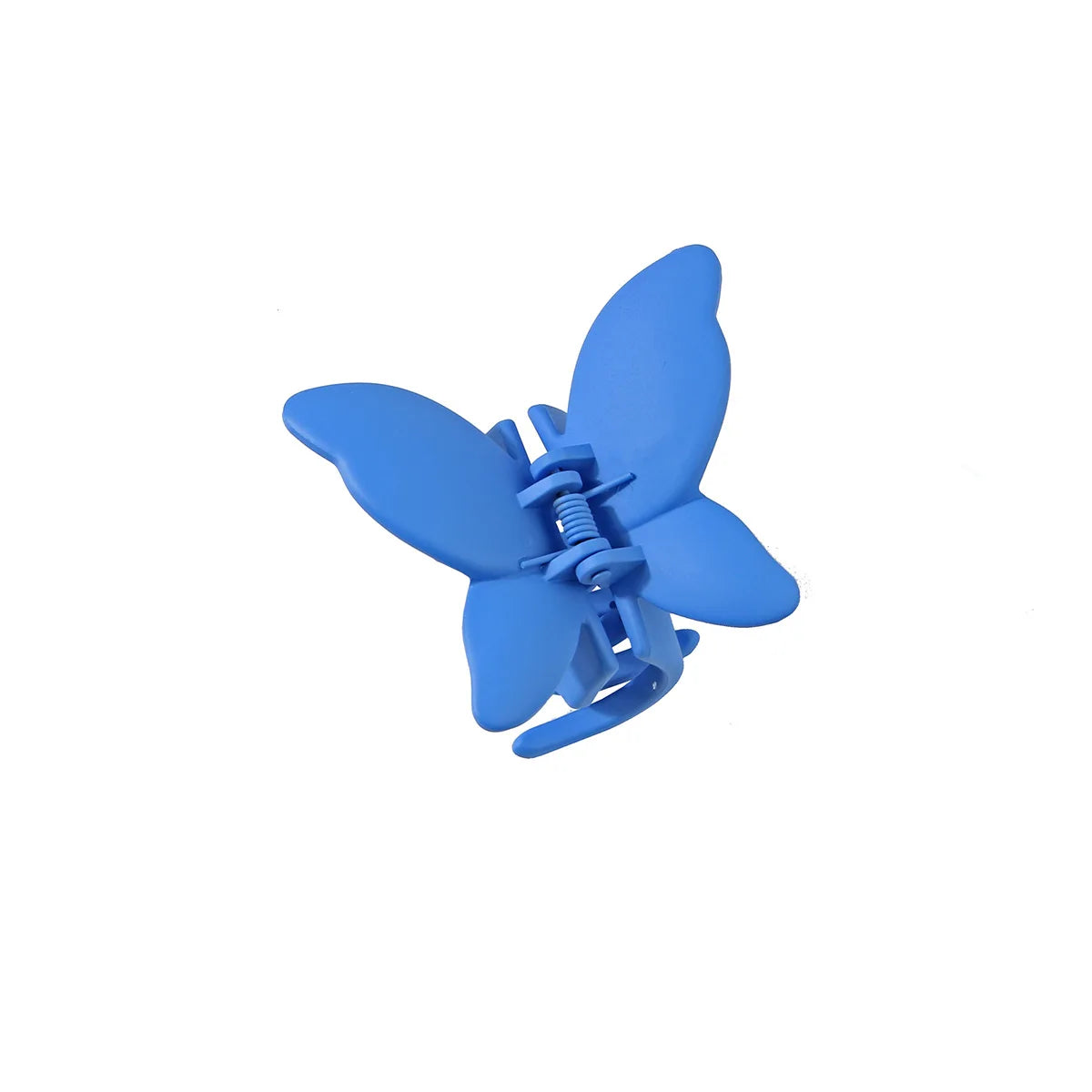 Matte Butterfly Hair Claw Solid Simple Ponytail Holders Barrettes Sweet Fairy Hair Clip Elegant Hairpin Claw Styling Accessories