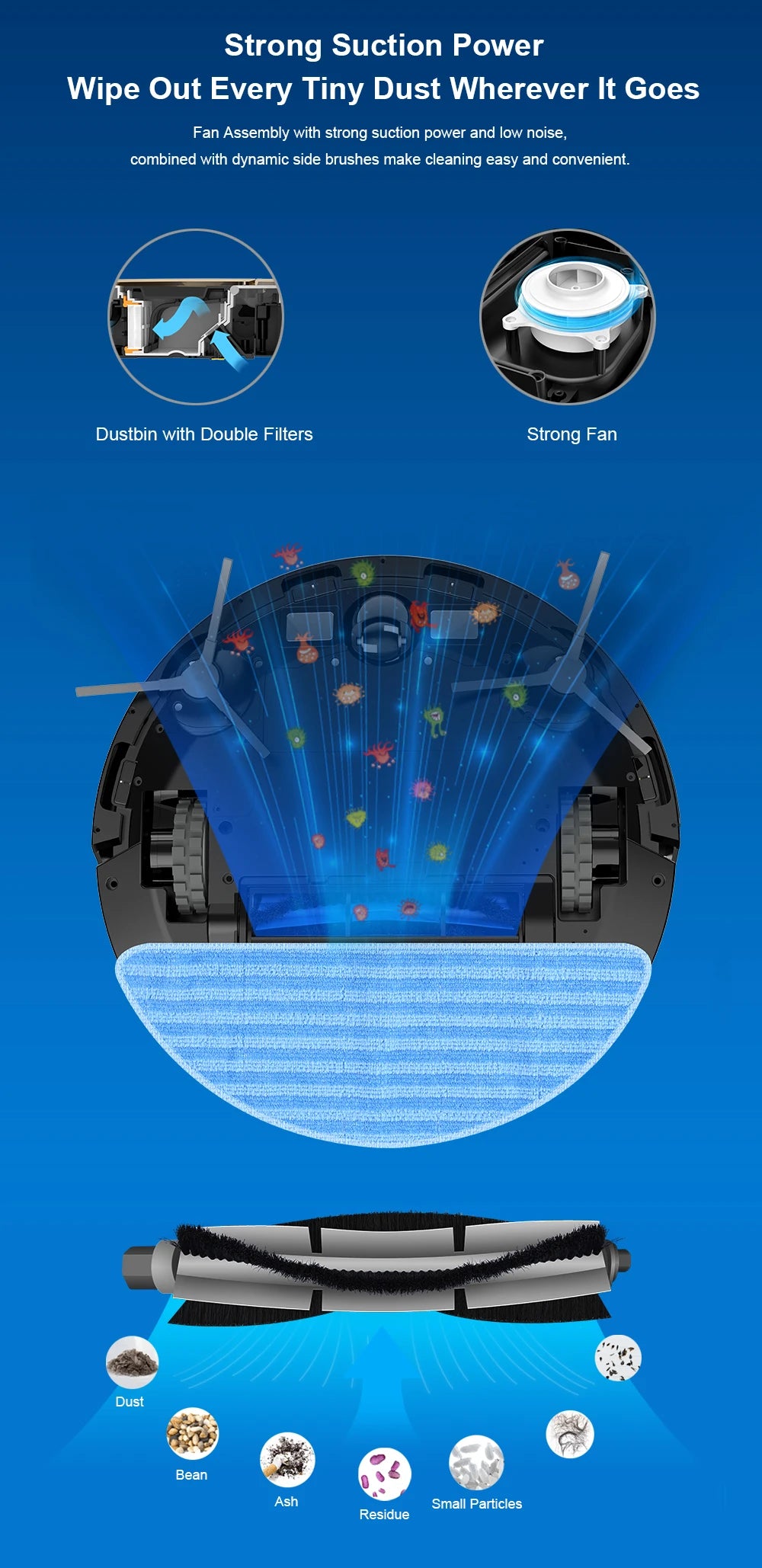Liectroux / LILIN X6 LDS Saugroboter, Laser-Lidar-Navigation, Nass- und Trockenwischen, 6500 Pa Saugkraft, Mehrbodenkarte, Teppichverstärkung