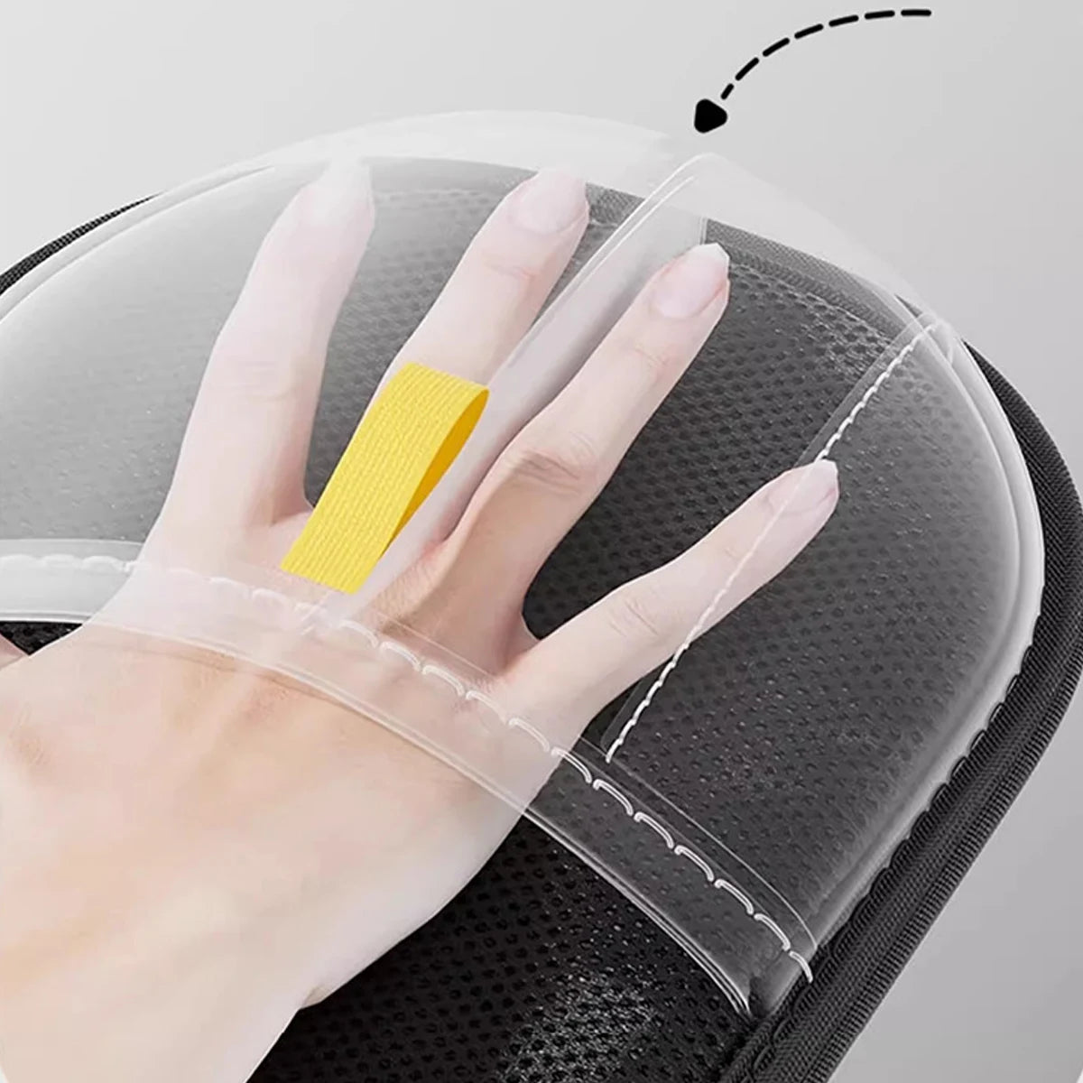 New Pet Grooming Gloves Static Dedusting Brush Pet Hair Remover Brush Removing Dog Cat Hair From Sofa Carpet Clothes