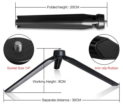 10" 26cm Dimmable LED Ring Light Kit with Tripod – 120 Beads USB Selfie & Live Streaming Lamp for Photography, Video & Makeup