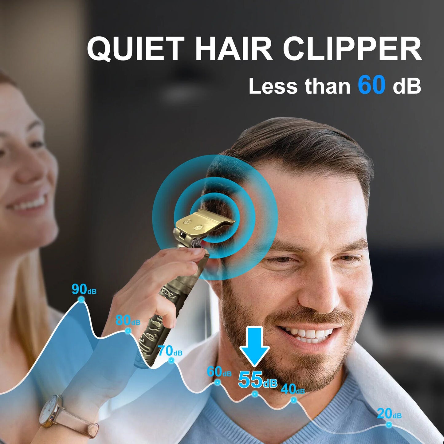 Sejoy Professional Hair Clippers Cordless Electric Hair Trimmer Shaving Machine Cool Design Cutting Barber Beard