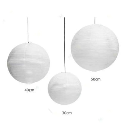 Hanging Paper Lampshade Holiday Supplies Round Modern Pendant Light Lamp Cover Classic Vintage Ceiling Light Cover Loft Bar
