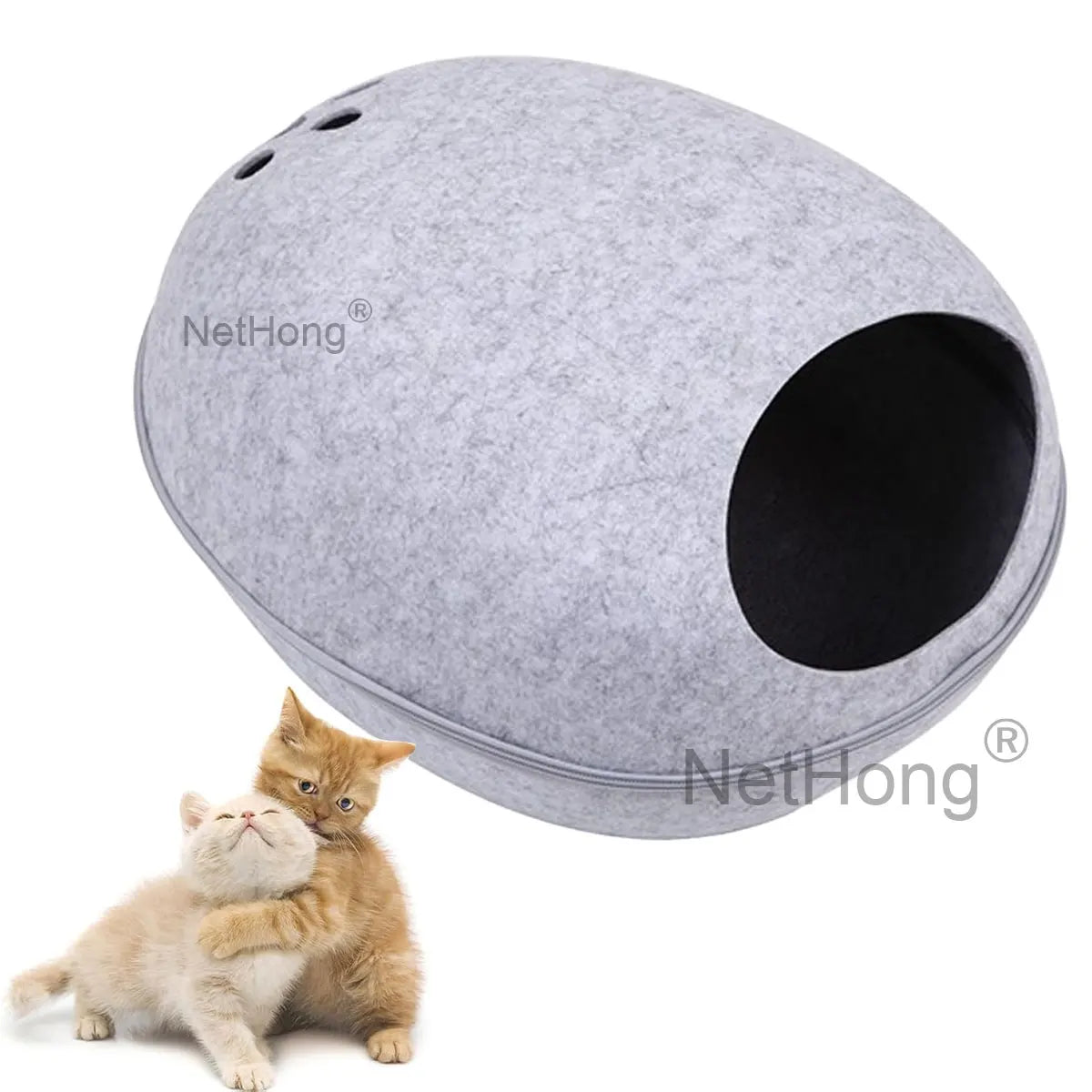 Cozy Cat Bed Home Removable Pet House for Cats Breathable Puppy Cat Kedi Malzemeleri kattenmand Cats Products for Pets Supplies