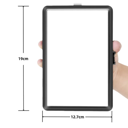 8 Inch Photo Studio LED 3000-6000k Lighting Video Fill Lamp Light Panel Photography for Live Streaming Youbube RGB