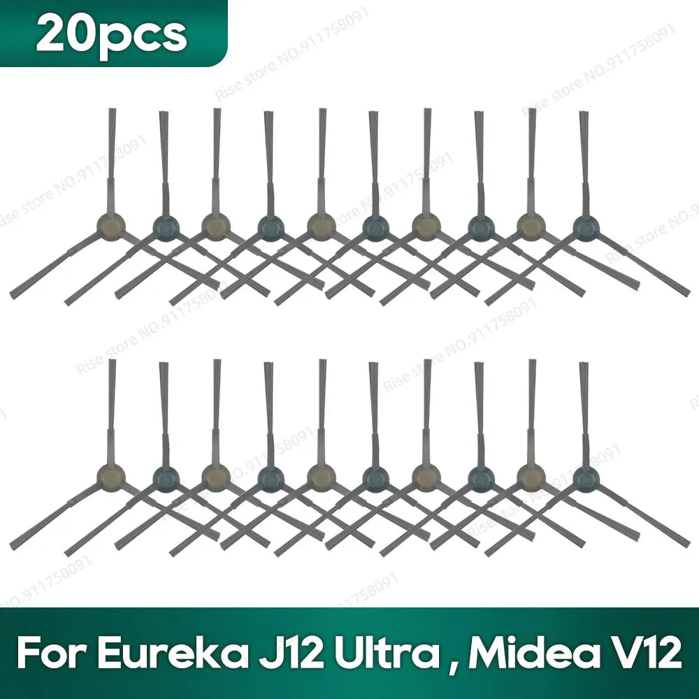 Compatible for Eureka J12 Ultra, Midea V12 Accessories Main Side Brush Hepa Filter Mop Rag Dust bag