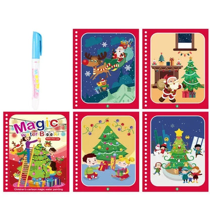 Drawing Coloring Books for Kids Magic Water Book with Pen 2 To 4 Years Old Children Learning  Education Toy Baby Montessori Toys