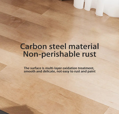 Movable Coat Rack With Universal Wheels Multifunctional Double-deck Simple Clothes Hanger Floor-Standing Bedroom Wardrobe