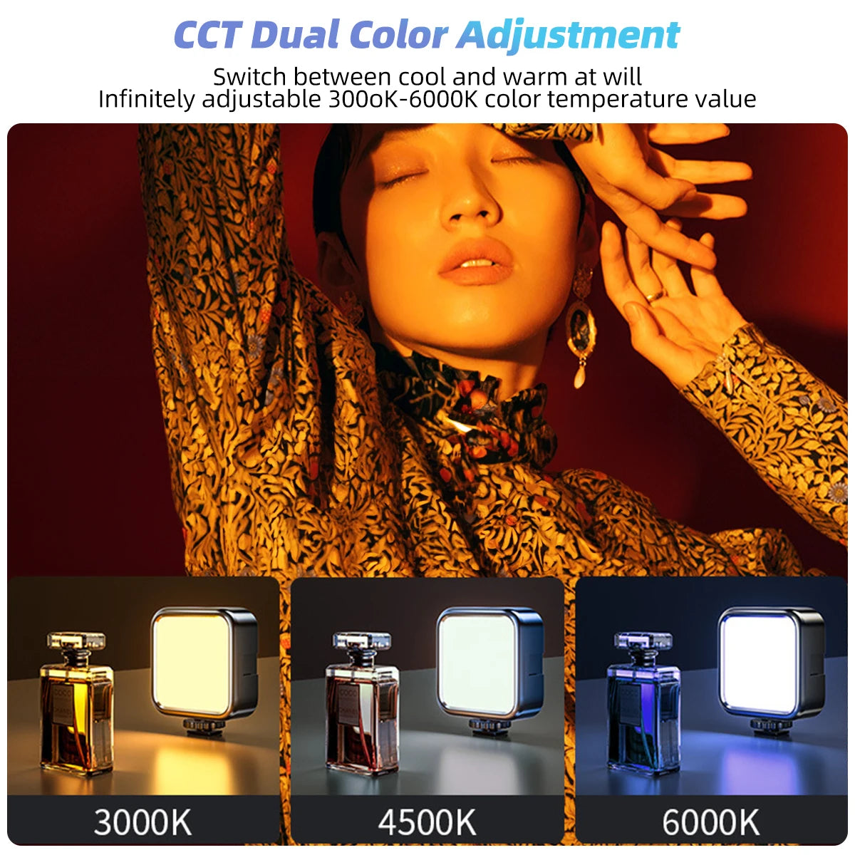 Fonken New LED Selfie Light for iPhone Samsung iPad Mobile Phone Laptop Clip Ring Flash Fill Light Photo Video Photography Lamp
