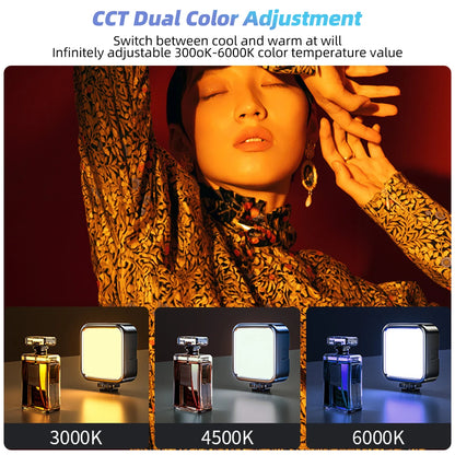 Portable LED Selfie Light for iPhone Samsung iPad Mobile Phone Laptop Clip Ring Flash Fill Light Photo Video Photography Lamp