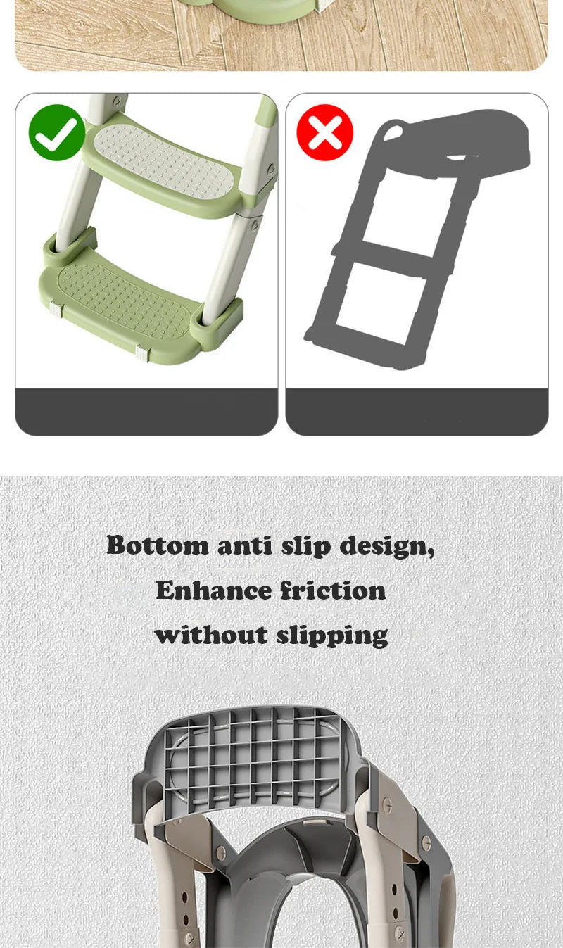 Newly Upgraded Baby Boy Portable Potty Child Potty Training Seat Baby Toilet Pot Step Stool Baby Potty Portable Child Urinal