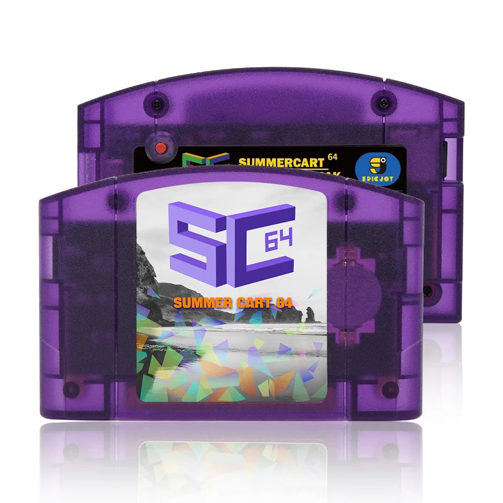 SummerCart64 Open Source N64 Game Card For Nintendo 64 Game Console With Simulator Function Compatibility 5400+ games