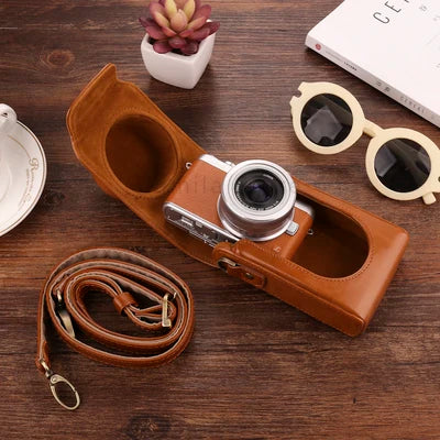 Full Body Precise Fit PU Leather Digital Camera case Bag box Cover Skin for NIKON A1000 W300S A10 A900 A100 S7000 P340 P330 P310