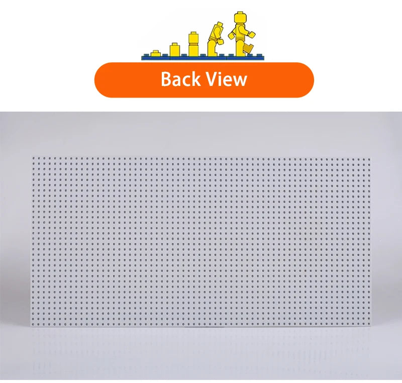 1pcs32 * 64 holes single layer classic block base plate, DIY assembly block wall compatible brand toys Birthday gift gift