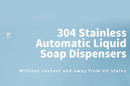 Kitchen Soap Machine Automatic Sensor Out of Hand Sanitizer Smart Electric Body Wash Soap Dispenser 304 Stainless Steel