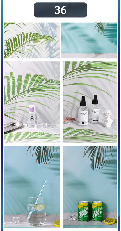 3D Double Sided Photography Backdrops 57*87cm Photos Background Props Product Food Photo Decoration Accessories Wallpaper