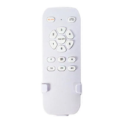 KOMORE Modern Style Indoor Round Ceiling Fan with Light and Remote, 3 Colour Temperature for Office, Living Room, Bedroom