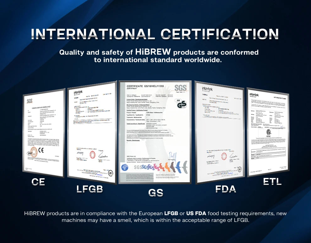 HiBREW Milchaufschäumer, Milchaufschäumer, Schokoladenmischer, Kalt-/Heißmilch, Latte Macchiato, Cappuccino, vollautomatisch, Milchwärmer, Cool Touch M1A