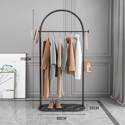 Hanger Floor Bedroom and Household Clothes Rack Simple Indoor Hanging Clothes Rack Multi-Functional Living Room Simple Coat Rack