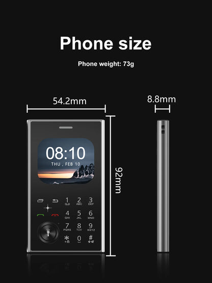 SERVO V8 Feature Mobile Phone 2 SIM Standby Magic Voice Speed Dial Blacklist FM Radio Torch 2G GSM Card Style Button Cellphones