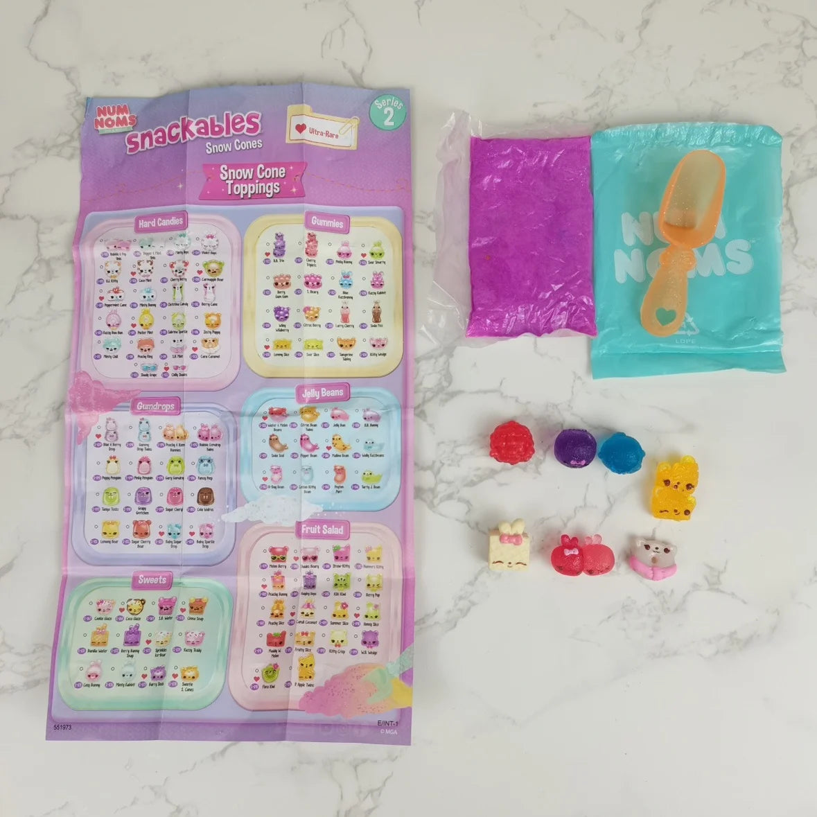 NumNoms Blind Box Toy Smell So Delicious Snackables Snow Cones Series Cute Pet Doll Collectible Toys Children's Surprise Gift